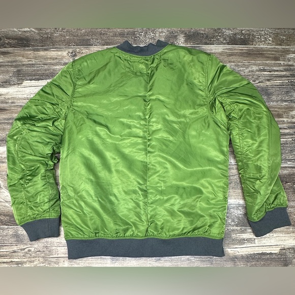 Buffalo David Bitton Coat Olive MA-1 Bomber Jacket Women’s XXL GUC - Picture 3 of 8